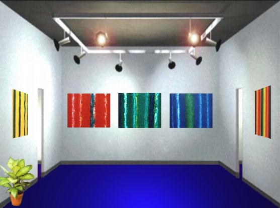 Zweiter Galerieraum.